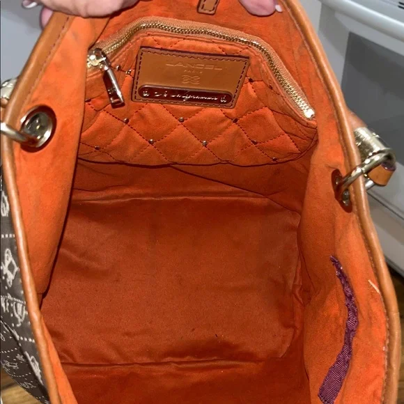 Lancel Paris Salvatore Dali Designed Tote Bag - Picture 7 of 10